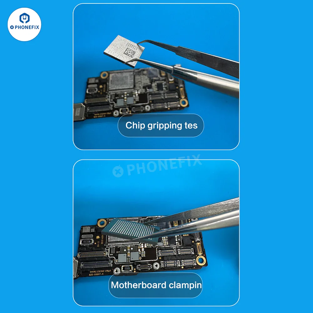 PHONEFIX Super Hard Alloy 3D Tweezers Mobile IC Tiny Parts Gripper - Image 4