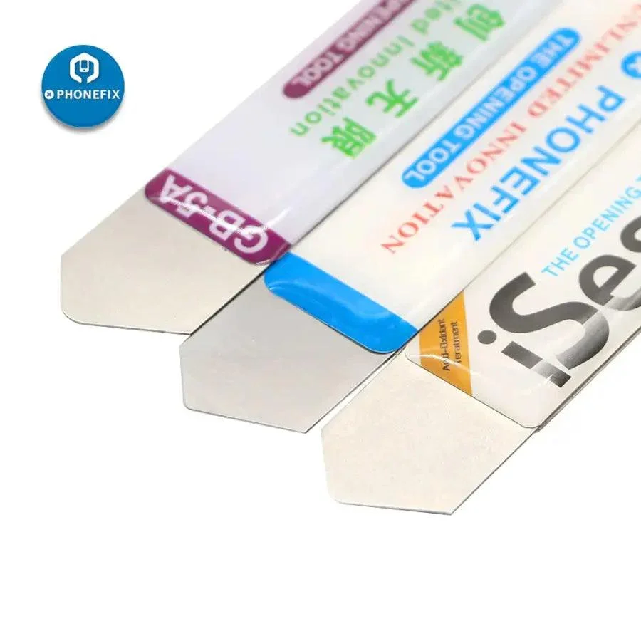 5PCS Plastic Card Pry Blade Screen Opening Scraper Repair Tool Kit - Image 4