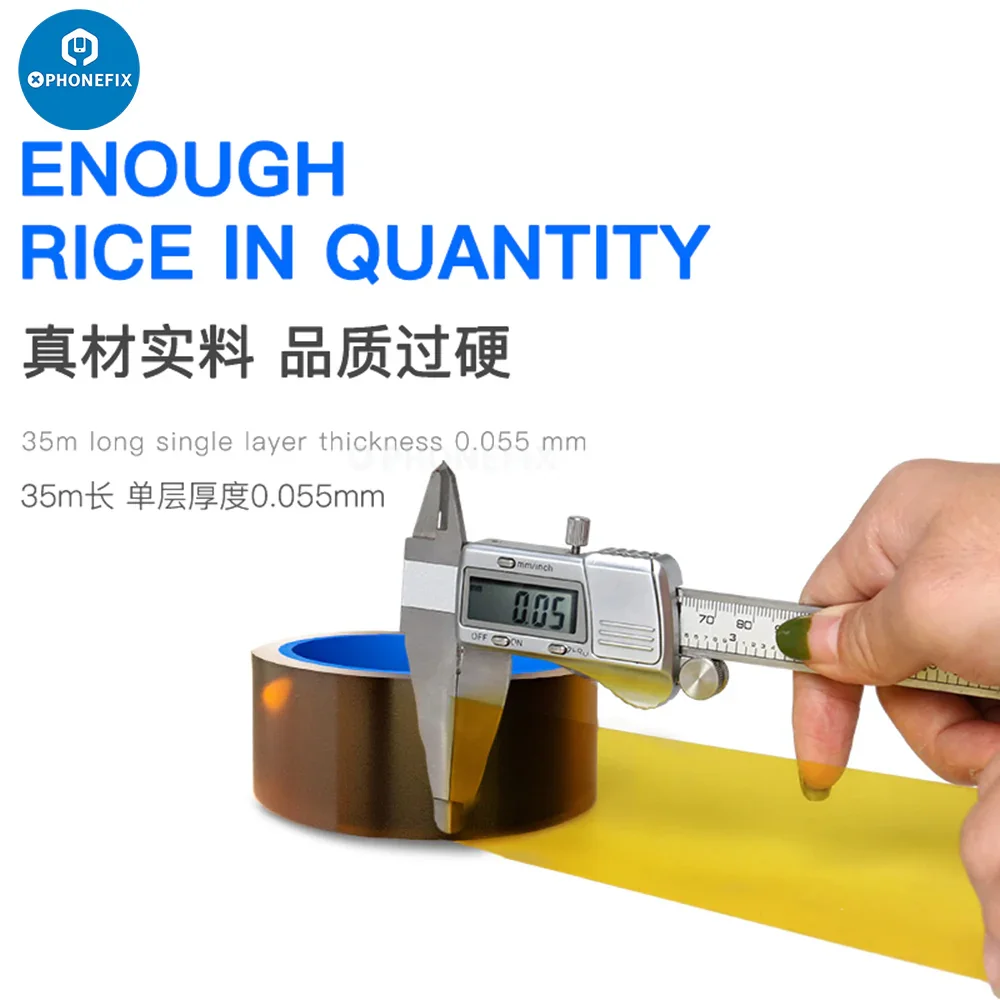 Polyimide Heat Resistant Adhesive Tape Phone BGA Soldering Sticker - Image 6