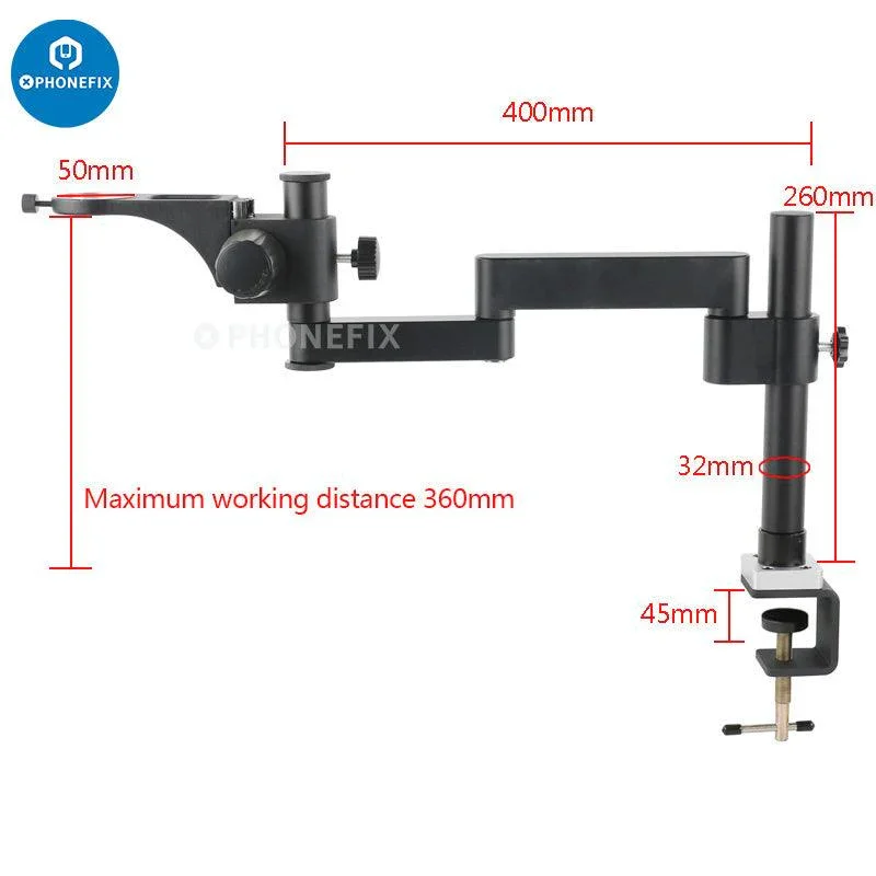 Portable Articulating Arm Stand Focusing Rack For Microscope - Image 2