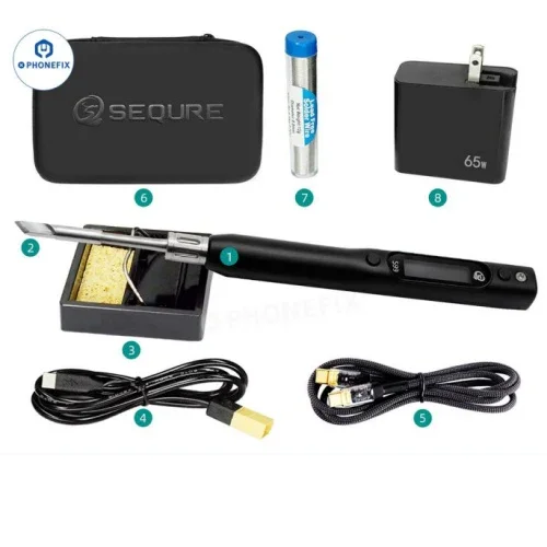 Portable Electric Soldering Iron Kit For Phone PCB BGA Welding Repair - Image 10
