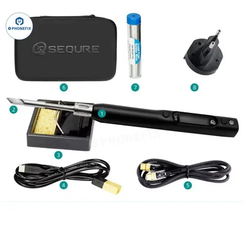 Portable Electric Soldering Iron Kit For Phone PCB BGA Welding Repair - Image 9