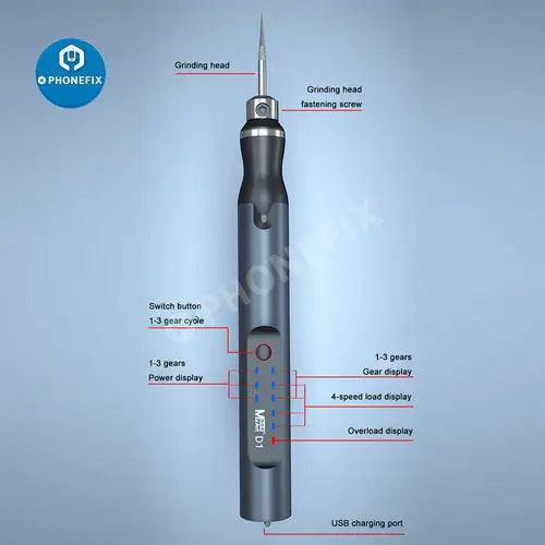 Portable Engraving Tool DIY Electric Rechargeable Polishing Grinding Pen - Image 16
