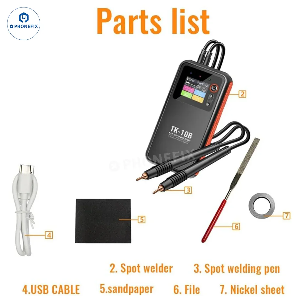 Portable Handheld Spot Welder Digital Battery Spot Welding Machine - Image 7