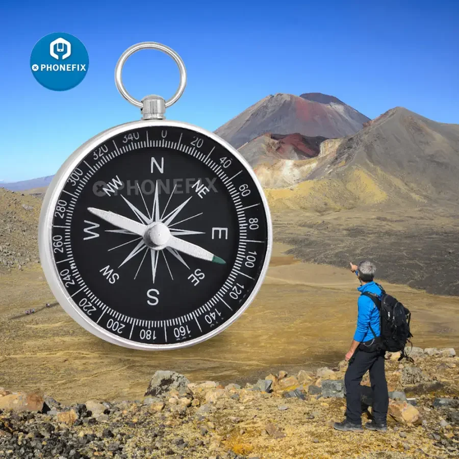 Portable Lightweight Emergency Compass Outdoor Navigation Wild Tool - Image 7