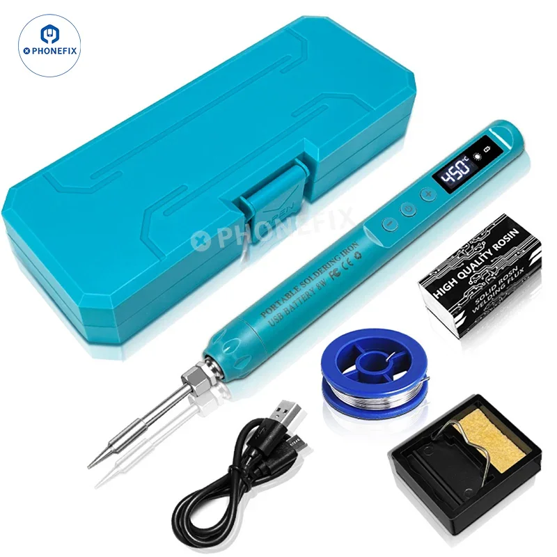 Portable Soldering Iron Smart Temperature Control for Phone Repair - Image 4