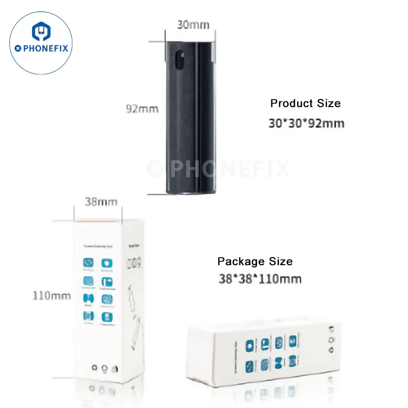 Portable Spray and wipe Integrated Phone Screen Cleaner Spray - Image 5