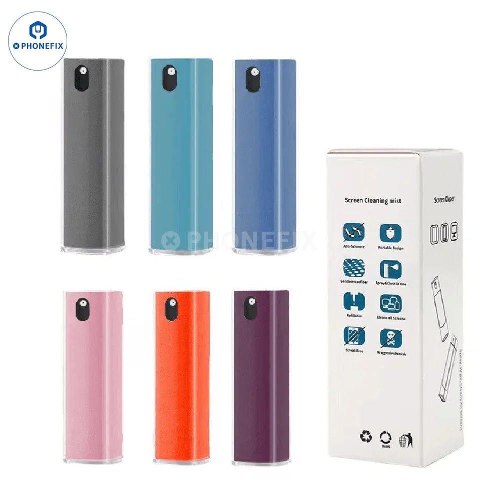 Portable Spray and wipe Integrated Phone Screen Cleaner Spray - Image 7