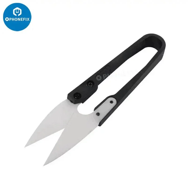 Portable Stainless Steel U-Type Scissors DIY Cable Cutter Hand Tools - Image 3