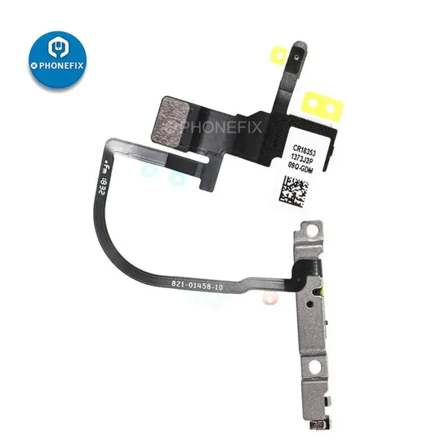 Power Button Flex Cable With Bracket Replacement For iPhone - Image 13