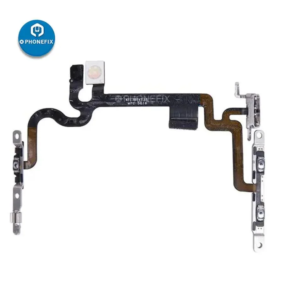 Power Button Flex Cable With Bracket Replacement For iPhone - Image 6