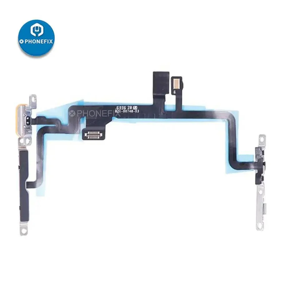 Power Button Flex Cable With Bracket Replacement For iPhone - Image 7