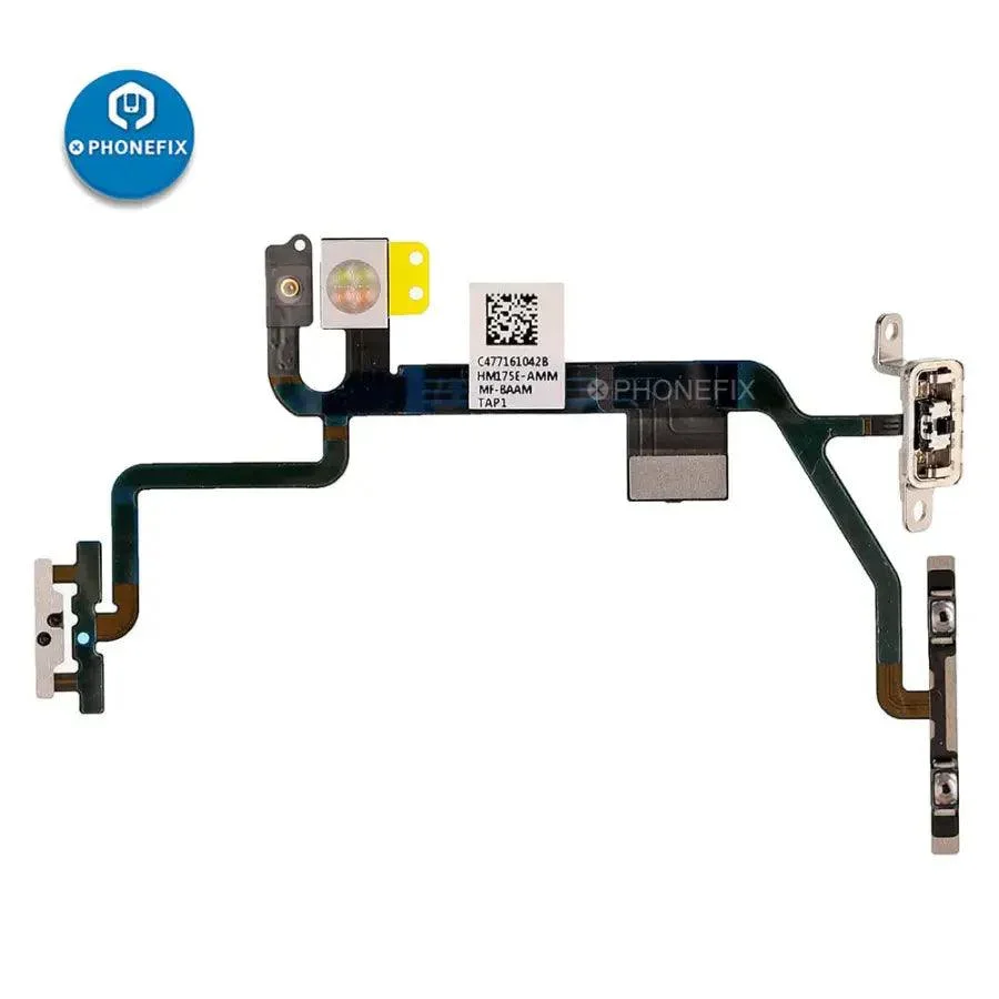 Power Button Flex Cable With Bracket Replacement For iPhone - Image 8