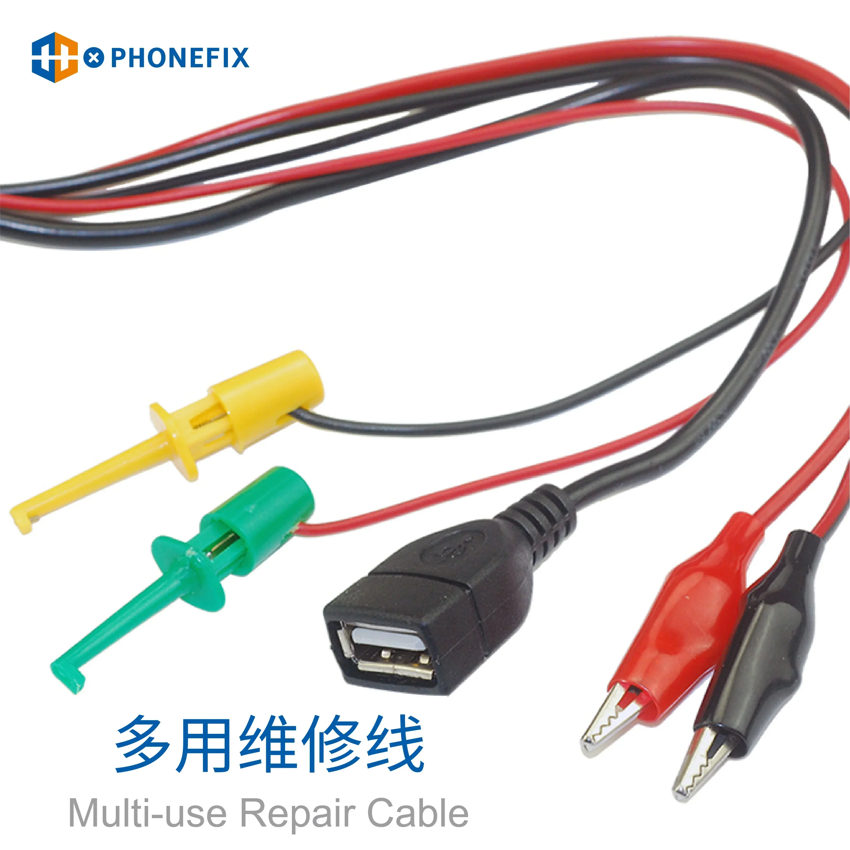 DC Power Supply Test Leads Alligator Clip Multimeter Test Cable - Image 4