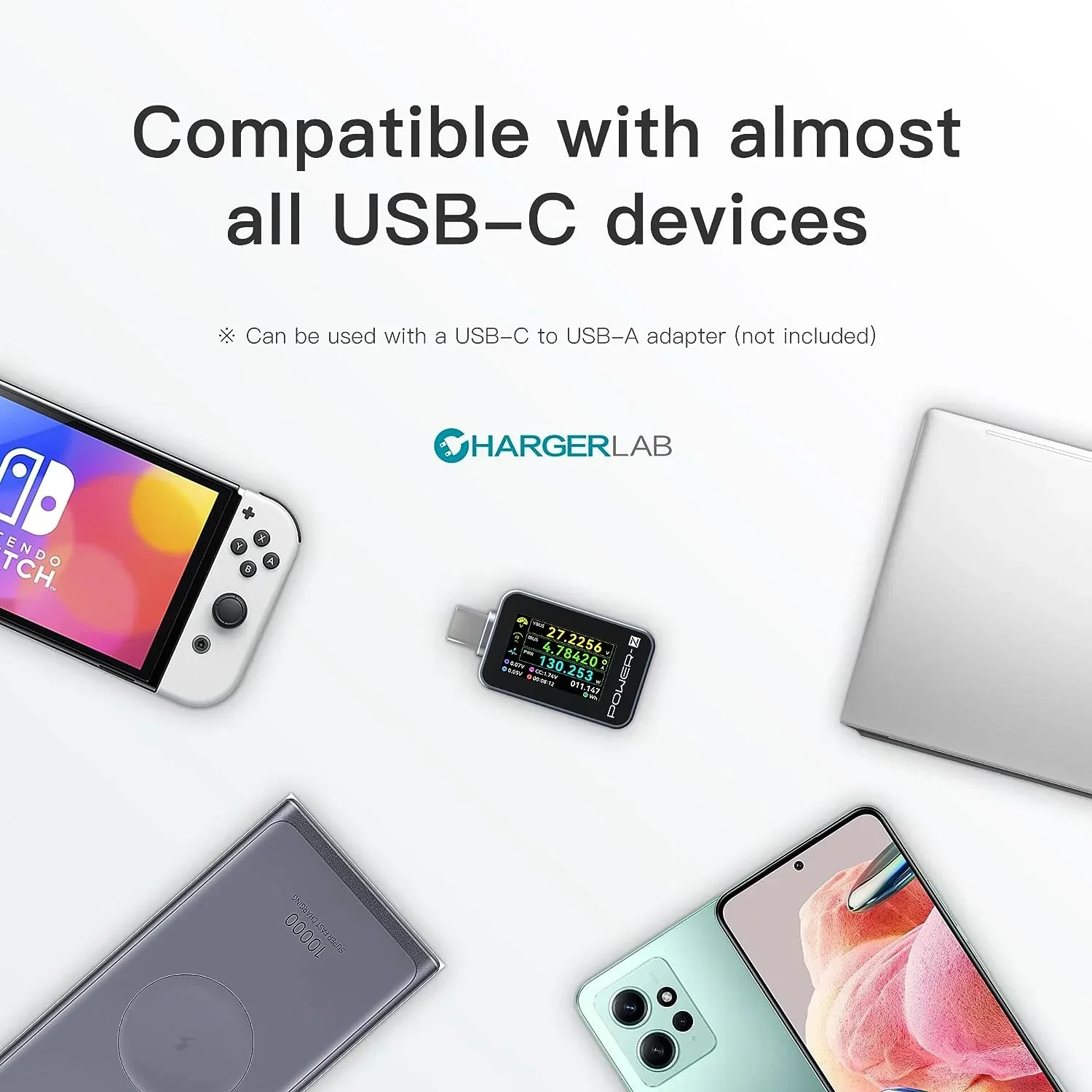 Power-Z AK001 / C240 USB-C Tester Type-C PD Charging Power Meter - Image 4