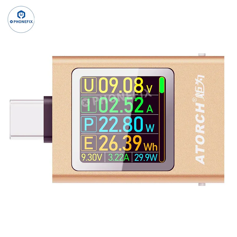Power-Z AK001 / C240 USB-C Tester Type-C PD Charging Power Meter - Image 9
