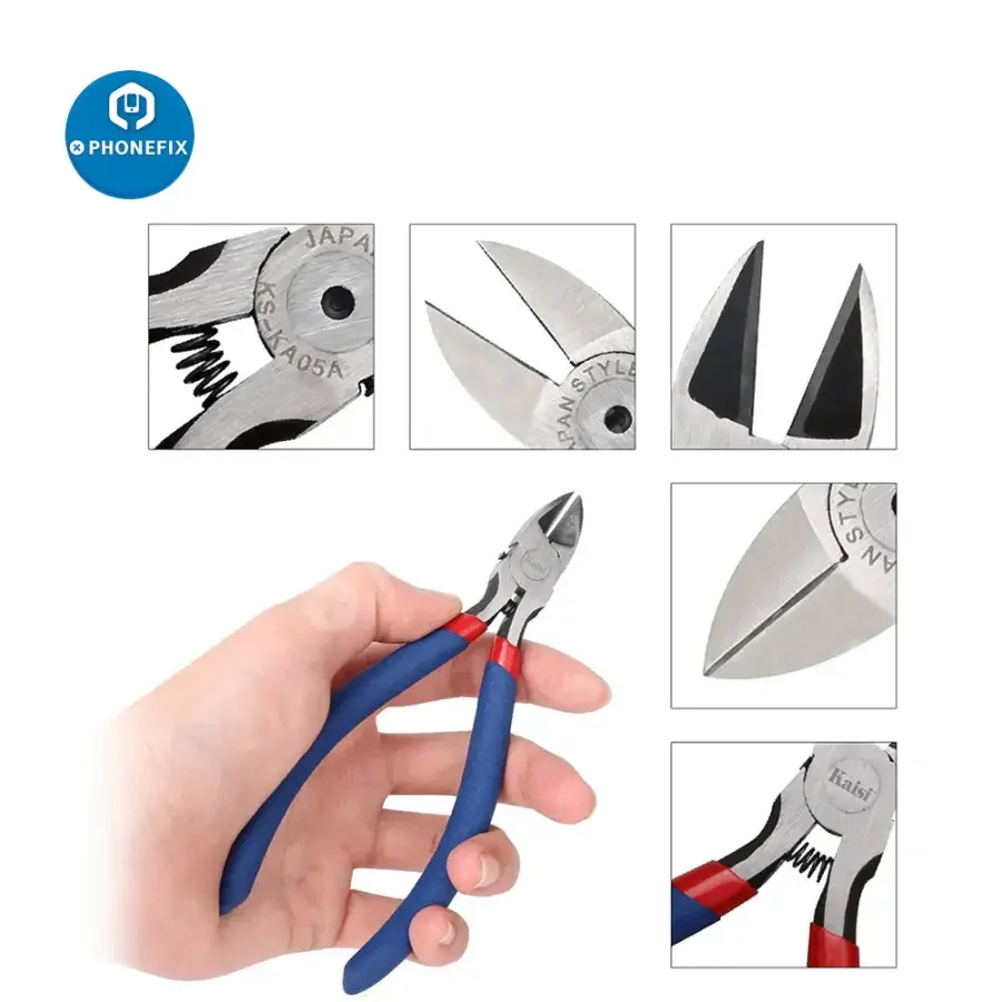 Precision Diagonal Cutters for Phone Repair | Top Cutter Pliers - Image 5