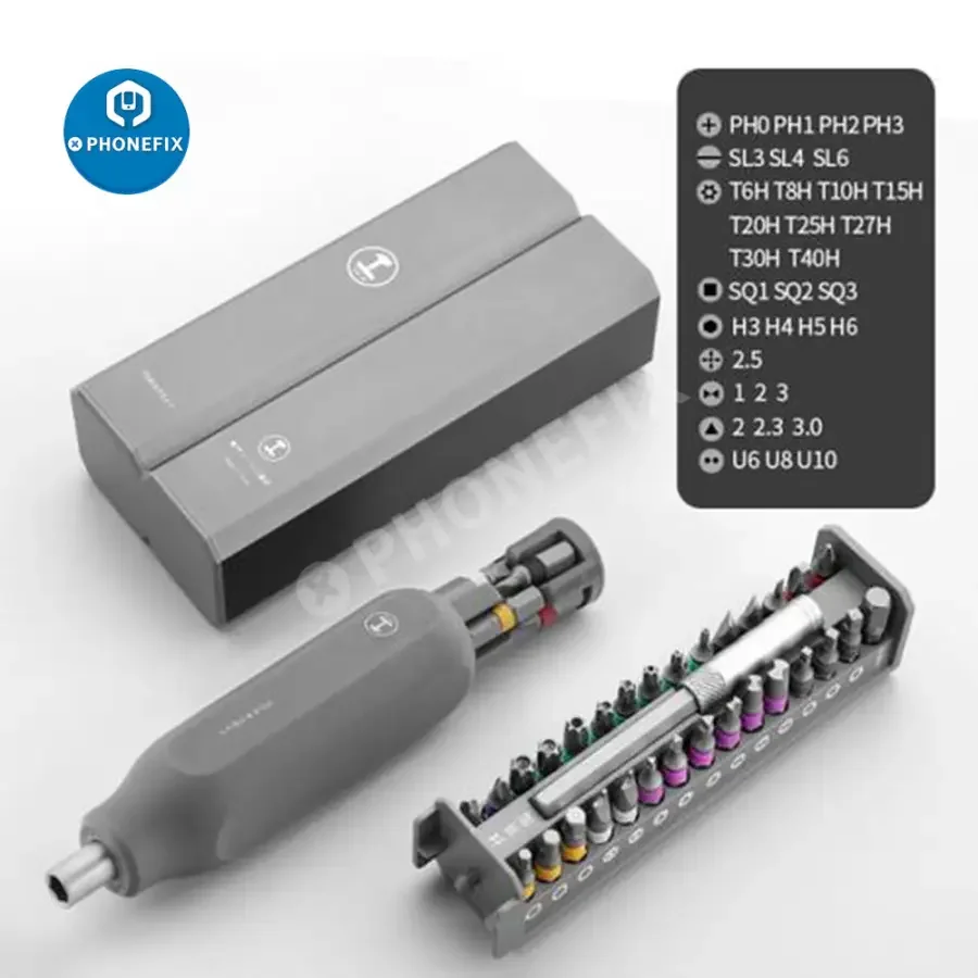 Precision Magnetic Bits Dismountable Screw Driver Set For Phone Repair - Image 9