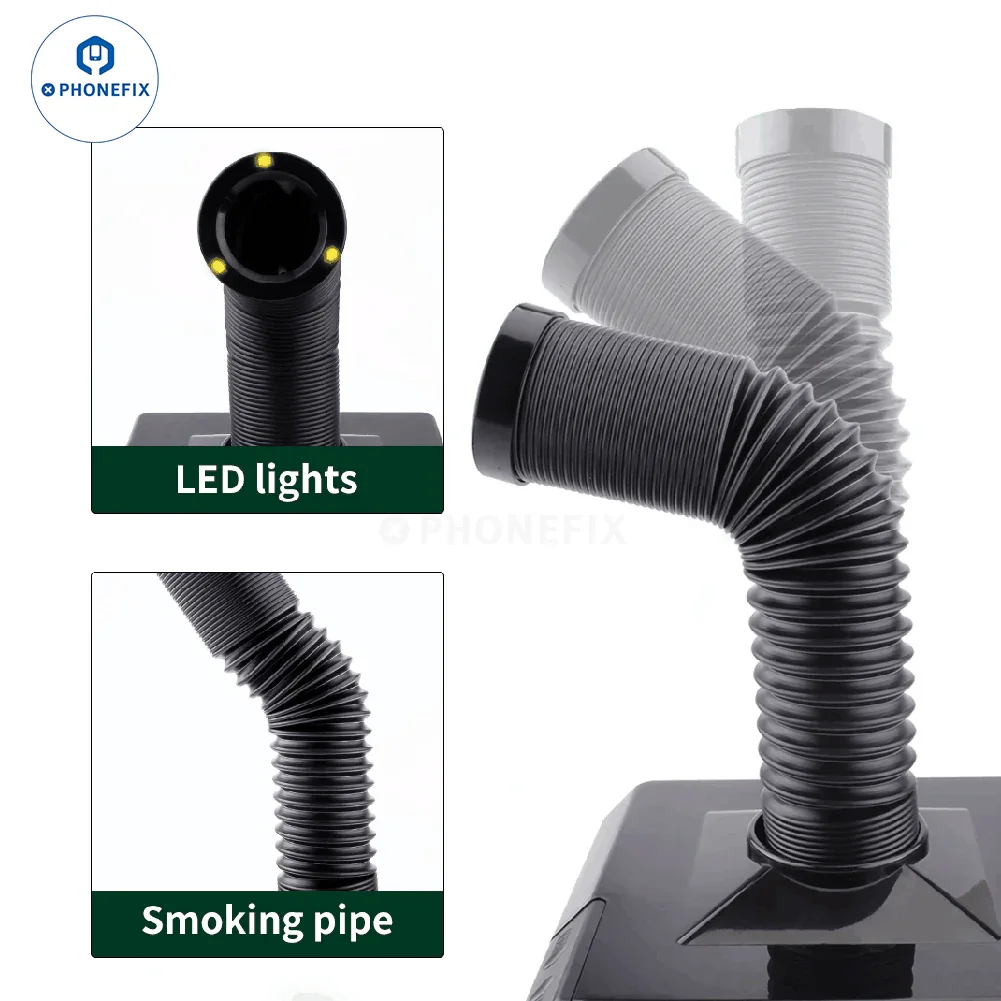 Premium Solder Fume Extractor | Compact Desktop Smoke Absorber - Image 10