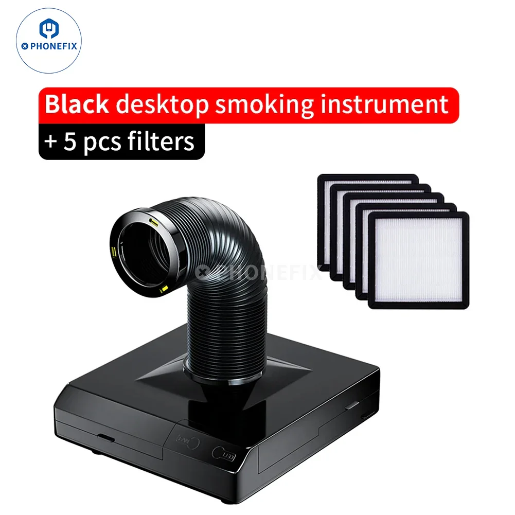 Premium Solder Fume Extractor | Compact Desktop Smoke Absorber - Image 3