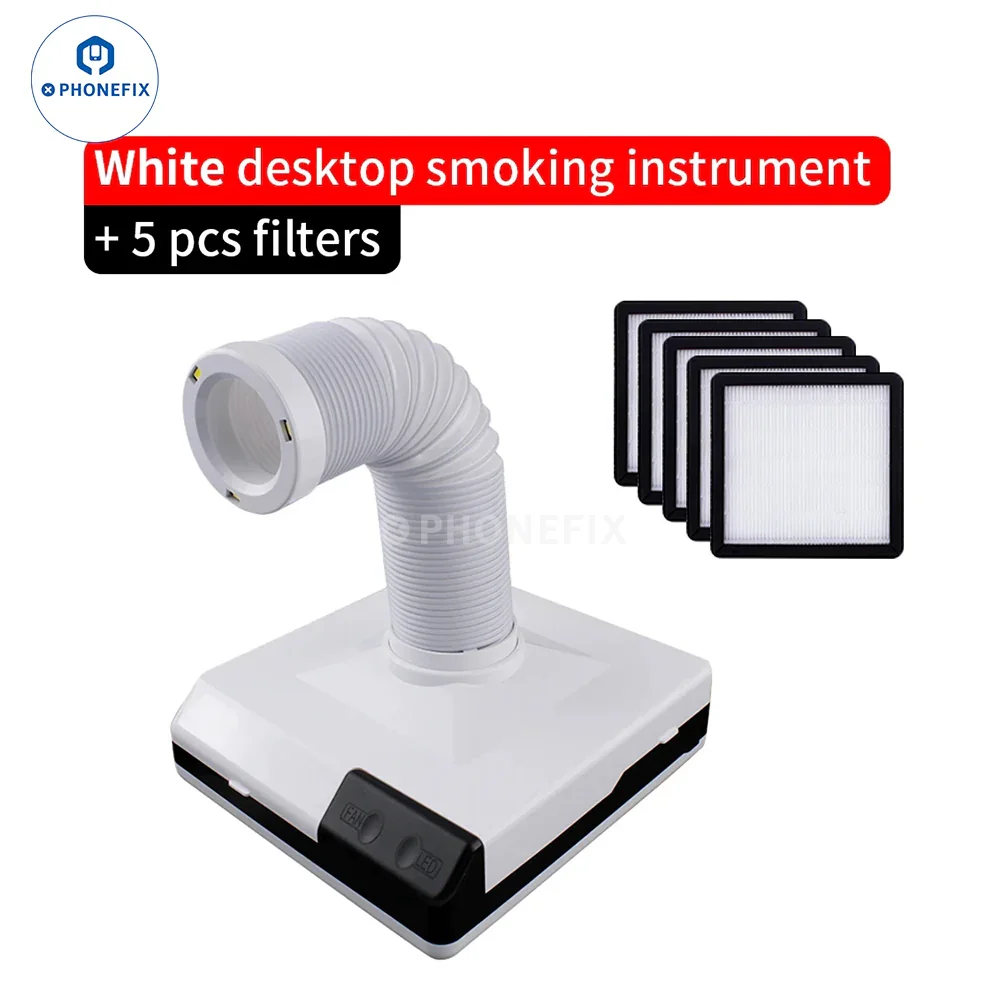Premium Solder Fume Extractor | Compact Desktop Smoke Absorber - Image 4