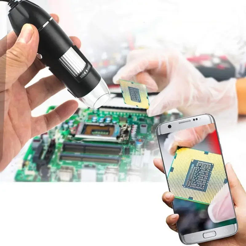 Professional 1000X 1600X USB Digital Microscope Endoscope Magnifier - Image 15