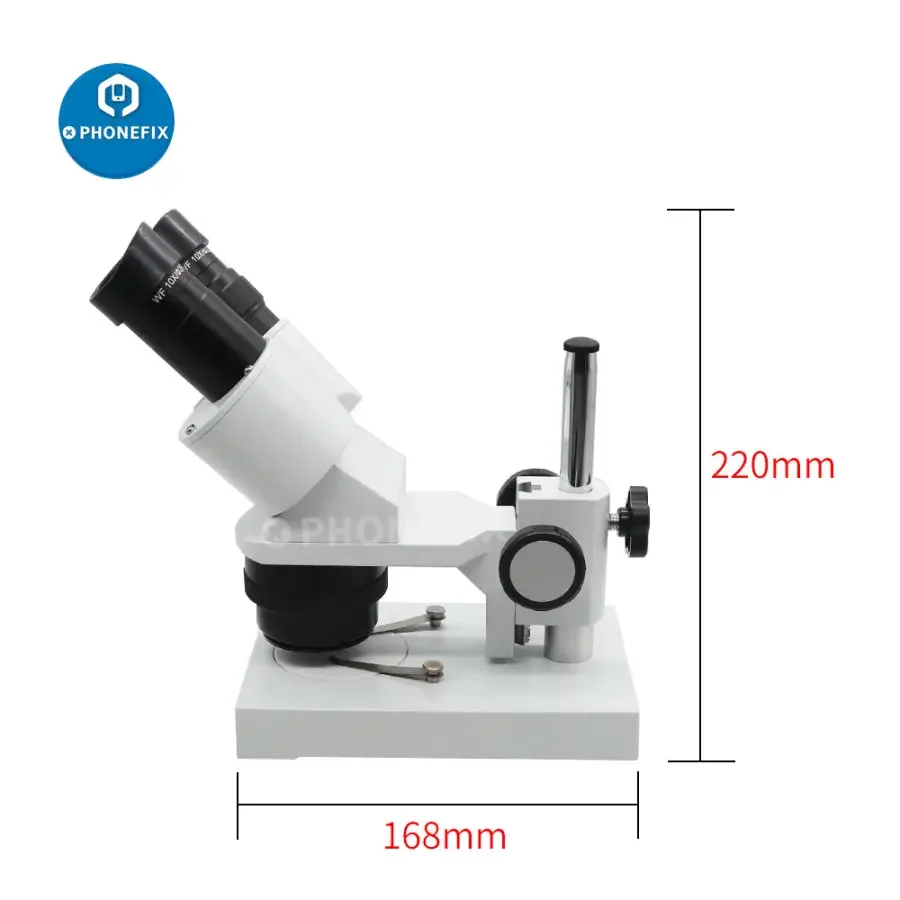 Professional 20X 40X Binocular Stereo Microscope with LED Light - Image 3