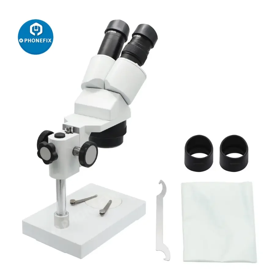 Professional 20X 40X Binocular Stereo Microscope with LED Light - Image 8