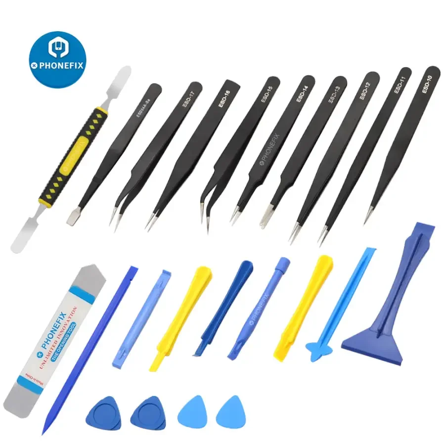 23 In 1 Professional Tweezers Set Screen Opening Toolkit For Phone Repair - Image 2