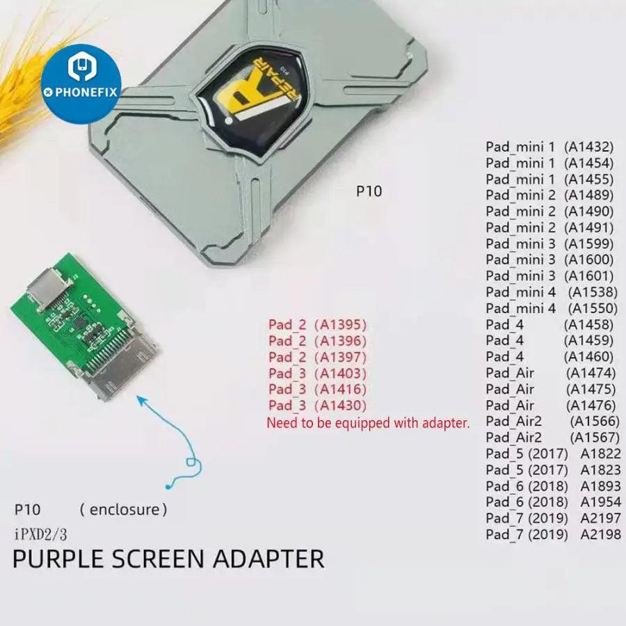 Purple Screen Adapter iPad 2 3 For iRepair P10 Magico Diag Tool - Image 2