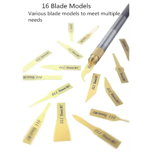 Qianli 011 Hand Polished Blades BGA Glue Removal Tool - Image 9