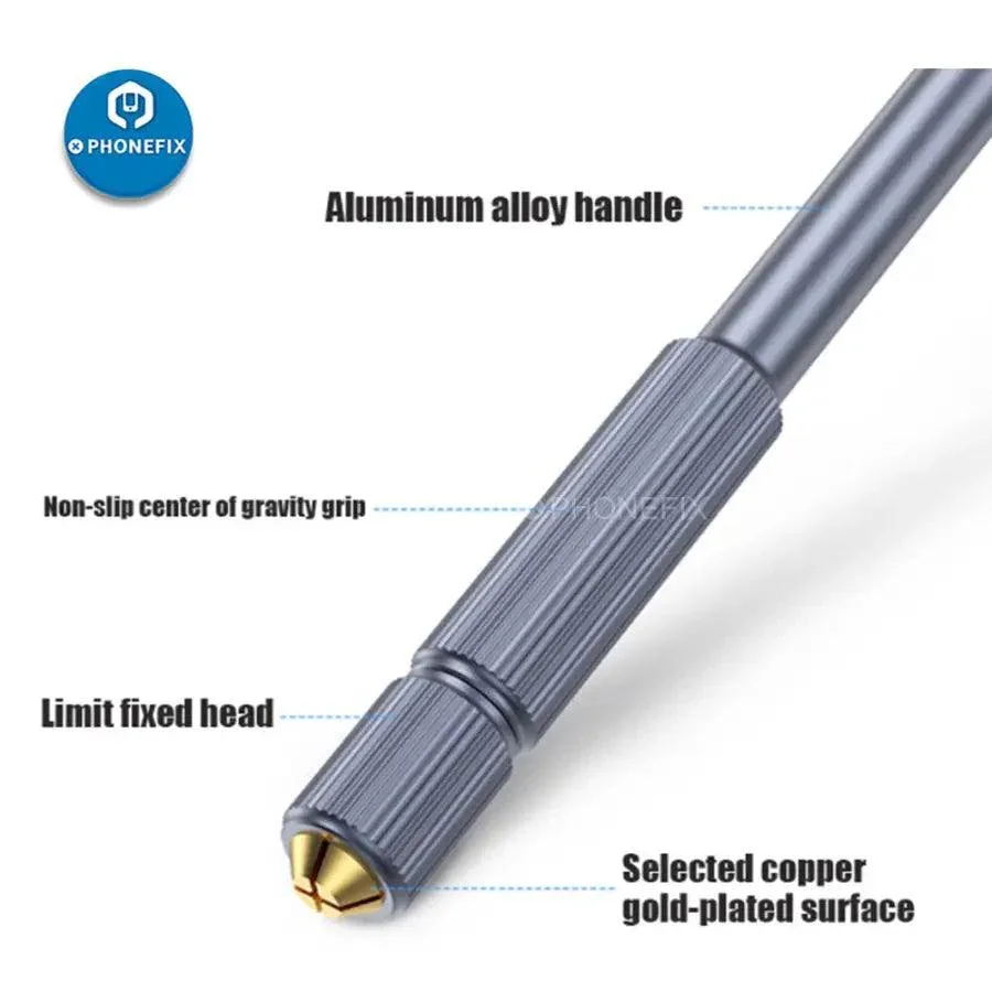 Qianli 012 iHilt Aluminium Alloy Knife Handle For IC Chip Remove - Image 2