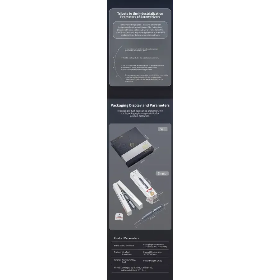 Qianli 3D Ultra Feel Screwdriver Set For Phone Disassembly Tools - Image 22