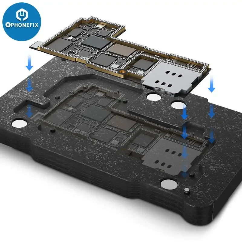 Qianli 4 in 1 Middle Layer Tin Planting Platform For iPhone 13 Pro Max Mini - Image 14