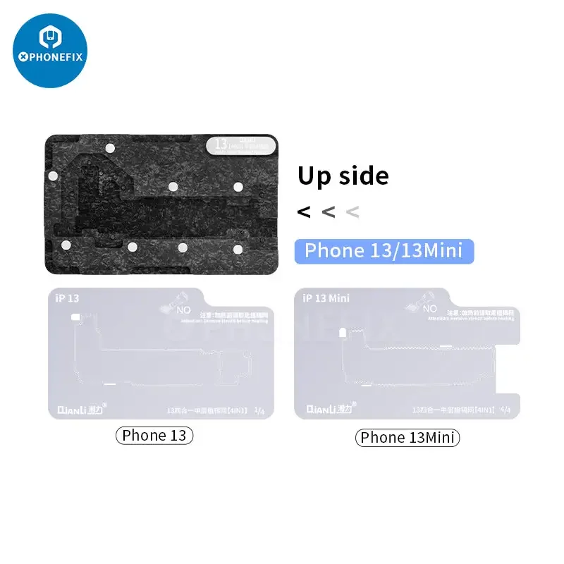 Qianli 4 in 1 Middle Layer Tin Planting Platform For iPhone 13 Pro Max Mini - Image 7