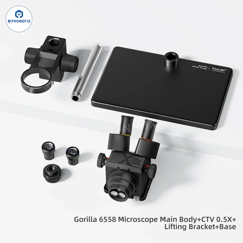 QianLi 6.5X-58X Gorilla Trinocular Microscope YCS Yang Recommend - Image 14