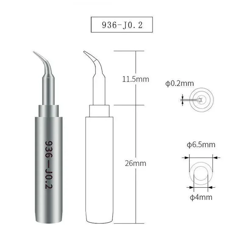 Qianli 936 Universal Soldering Iron Tips Lead Free Solder Tips - Image 7