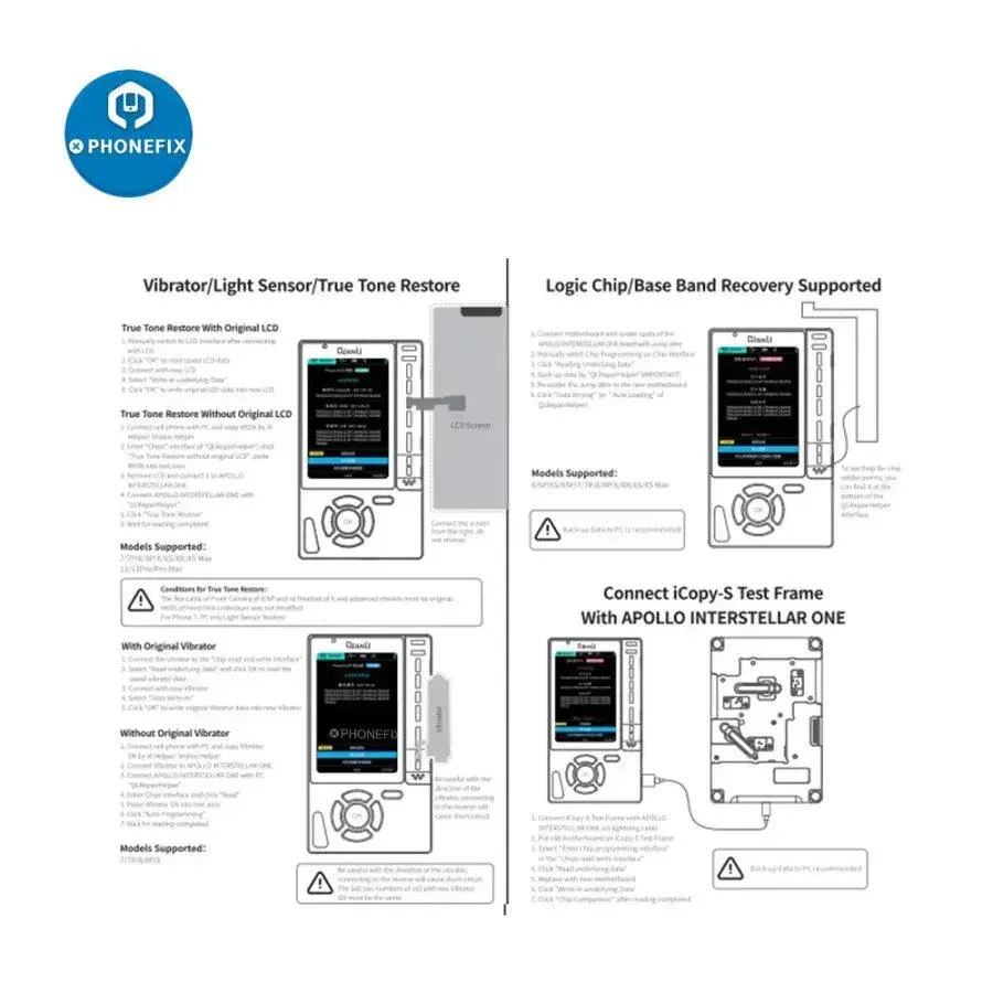 Qianli APOLLO Programmer For iPhone 6-13 Pro Max Battery True Tone - Image 9