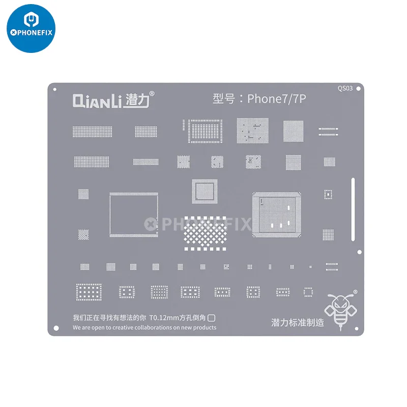 QianLi Bumblebee BGA Reballing Stencils For iPhone 6-15 Pro Max - Image 10