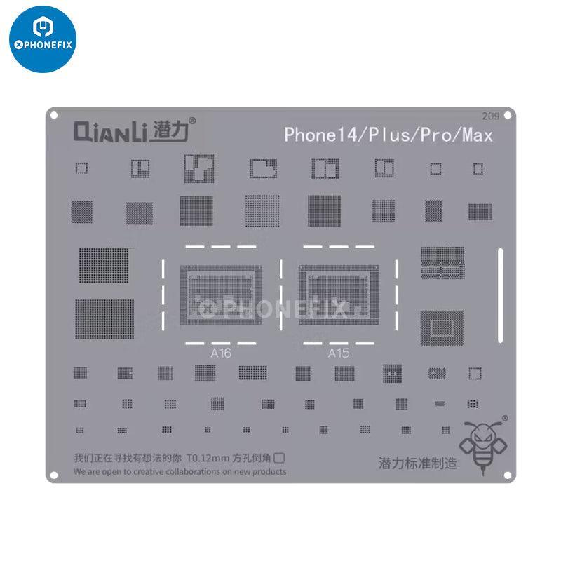 QianLi Bumblebee BGA Reballing Stencils For iPhone 6-15 Pro Max - Image 4