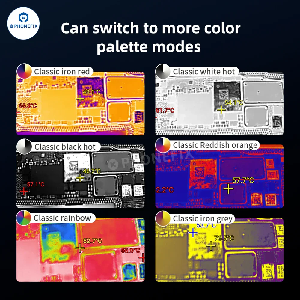 QianLi Fire Eye Pro Infrared Thermal Camera PCB Fault Diagnosis Tool - Image 3
