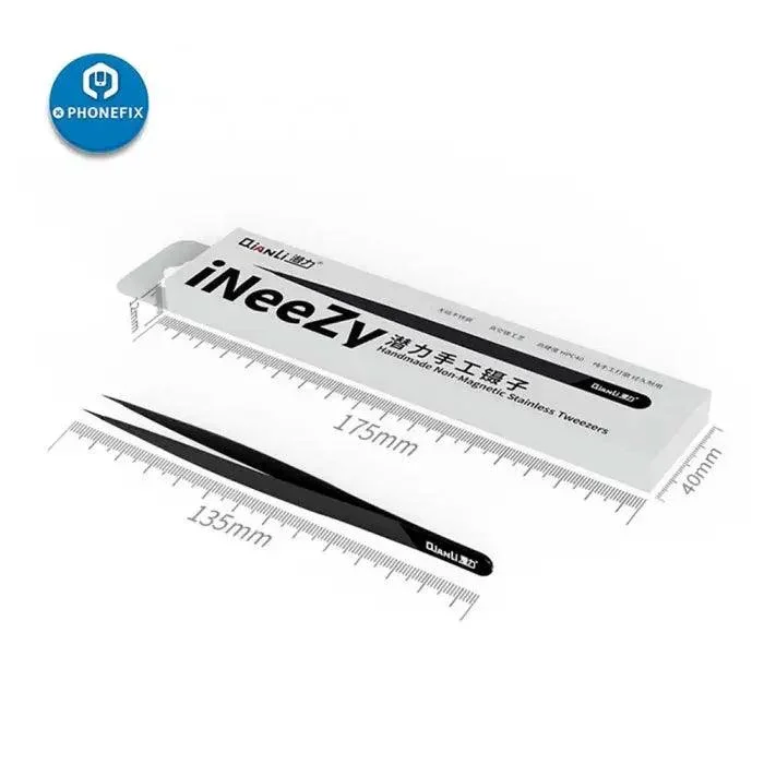 Qianli Handmade Polished Manual Tweezers Stainless Tweezers - Image 8
