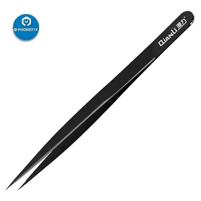 Qianli Handmade Polished Manual Tweezers Stainless Tweezers - Image 9