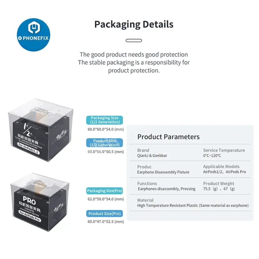QIANLI Headset Fixture For Airpods 1/2/Pro Battery Disassembly Holder - Image 10