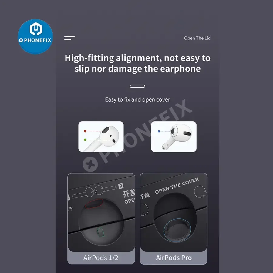QIANLI Headset Fixture For Airpods 1/2/Pro Battery Disassembly Holder - Image 8