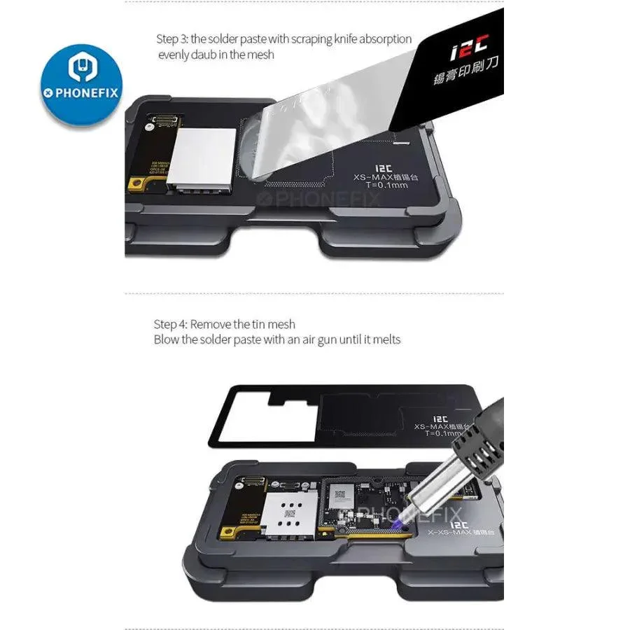 QianLi i2C Middle Frame Reballing Platform for iPhone X - 11 Pro Max - Image 3