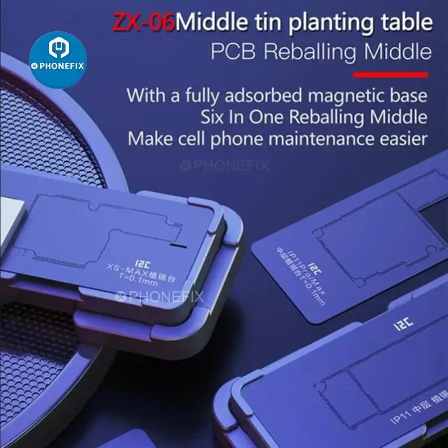 QianLi i2C Middle Frame Reballing Platform for iPhone X - 11 Pro Max - Image 7