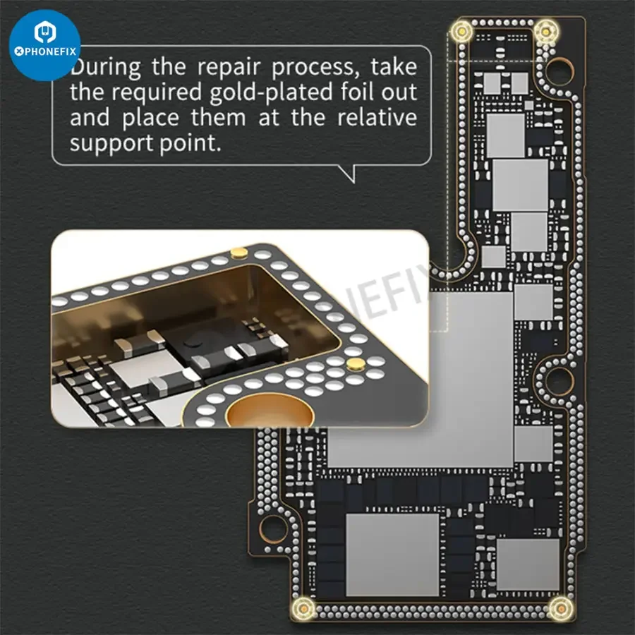 Qianli iAtlas Explosion Proof 24K Gold-Plated Foil for PCB Soldering - Image 4