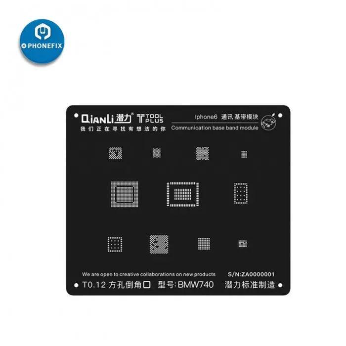 Qianli iBlack 3D CPU BGA Reballing Stencils For iPhone 5S 6 6S 7 8 X - Image 4