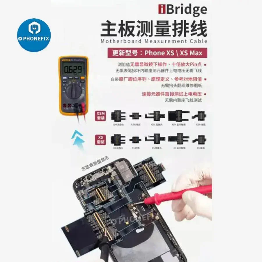 QianLi iBridge FPC Test Cable For iPhone 6 6P 6S 7 7P XSMAX Fault Diagnosis - Image 4